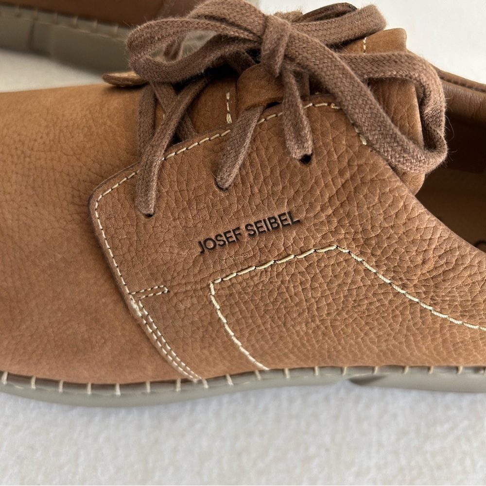 Josef Seibel Casual Shoes Louis 01 Lace Up Men’s Size 45 EU / 11 US Brown New - Picture 2 of 11